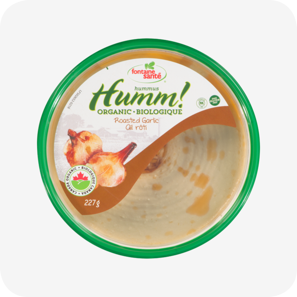 Humm! Hummus Biologique - Ail rôti