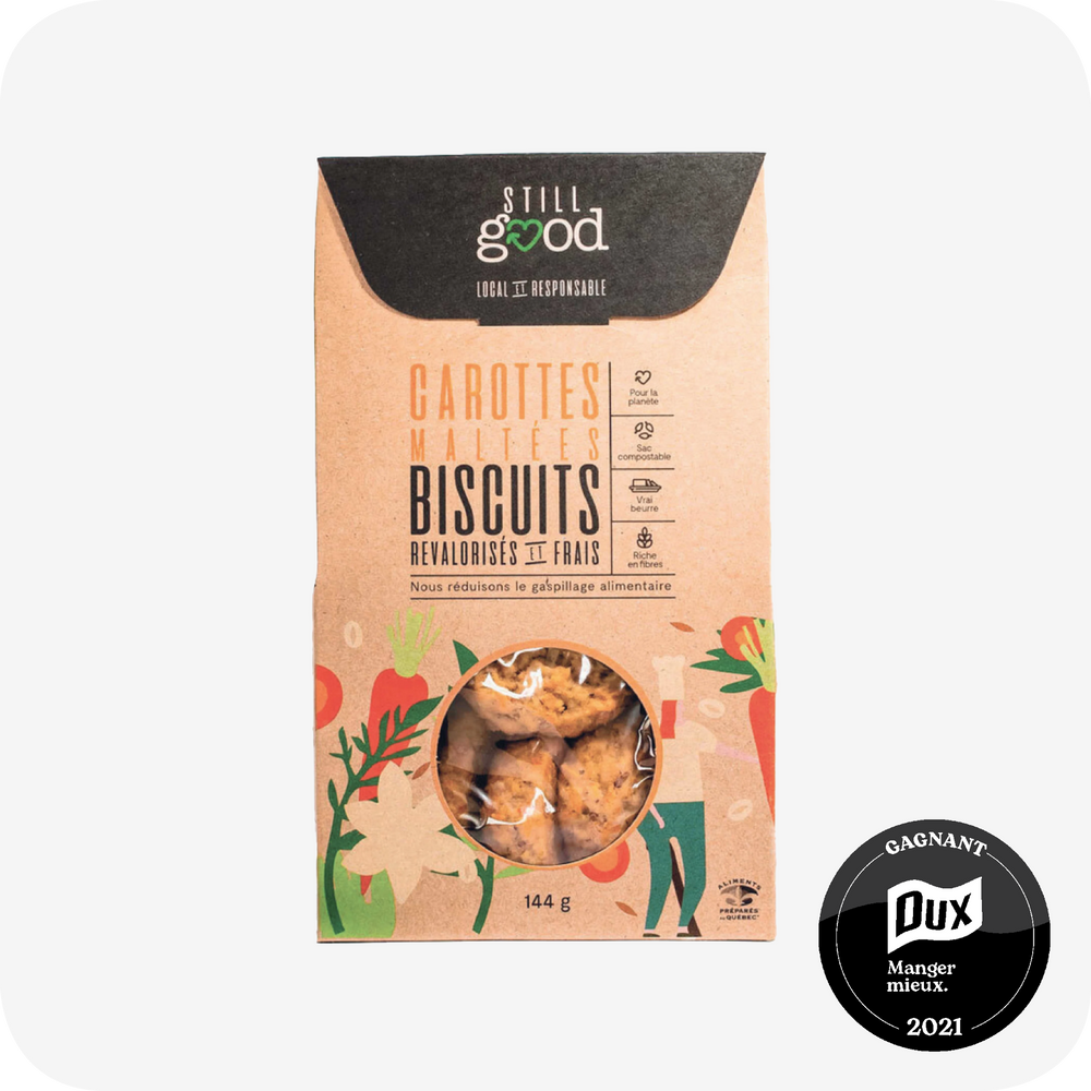 Biscuits - Carottes Maltées